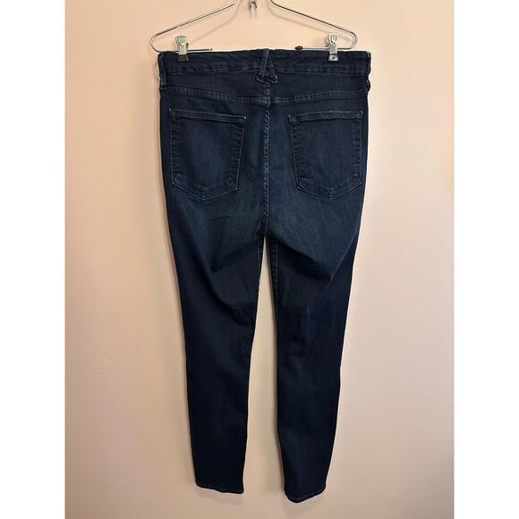 Good American Good Legs Dark Wash Stretch Skinny Jeans 14/32 - Picture 6 of 6